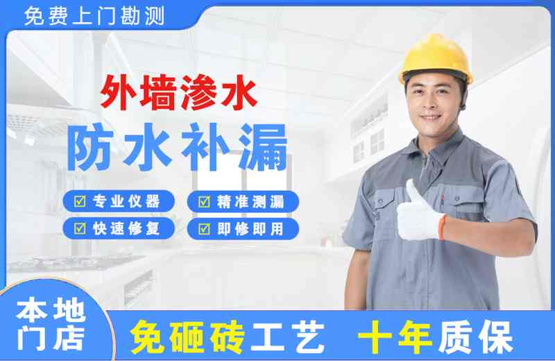 黄山风景区外墙渗水维修